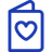 Greeting card icon