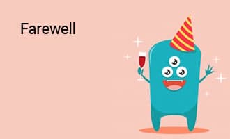 Farewell (GoodBye) group greeting cards