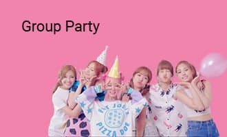 Group Party group greeting cards