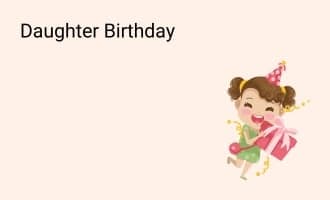 Daughter's Birthday group greeting cards