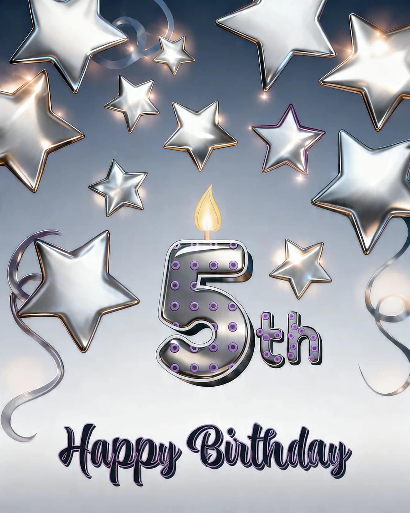 Shining Fifth Birthday
