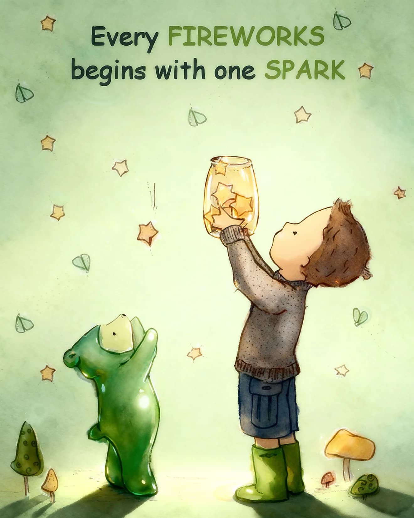 Starlit Spark Jar