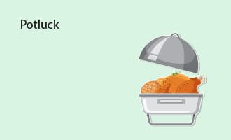 Potluck invitations