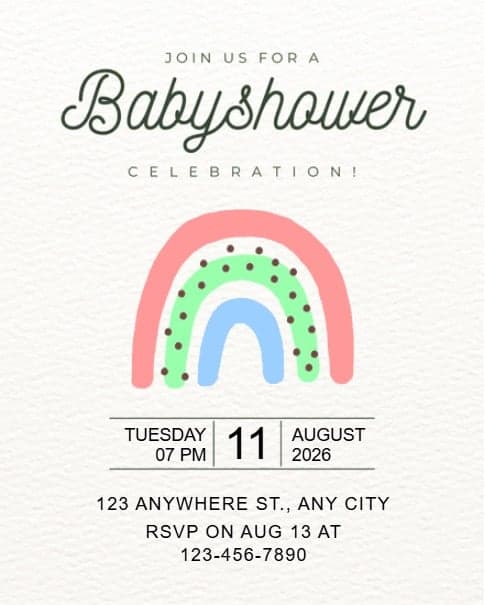 Boho Baby Shower
