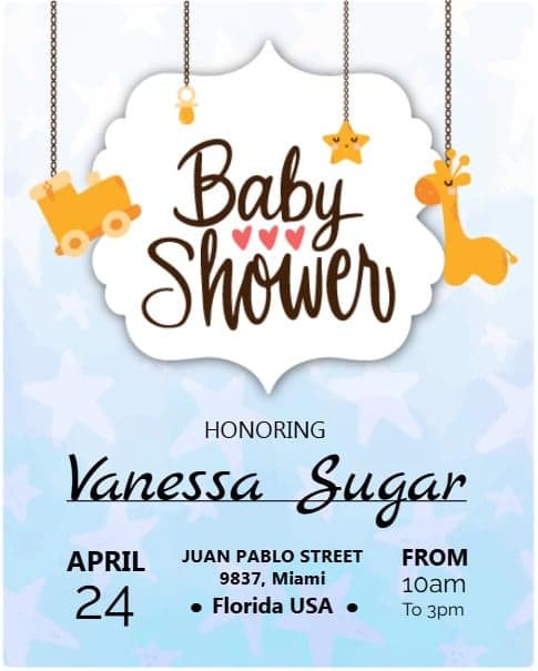 Playful Baby Shower
