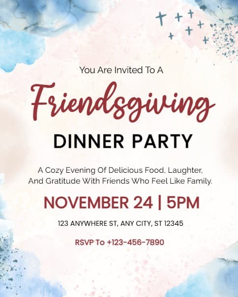 Friendsgiving Dinner