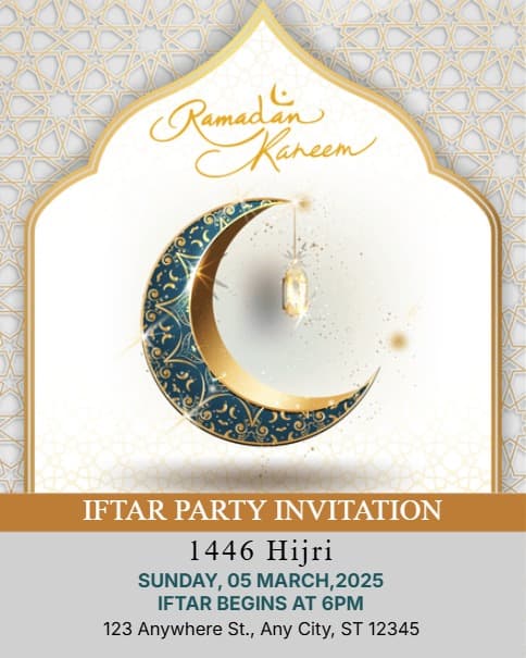 Ramadan Kareem Iftar Party