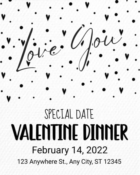 Couples Dinner Date
