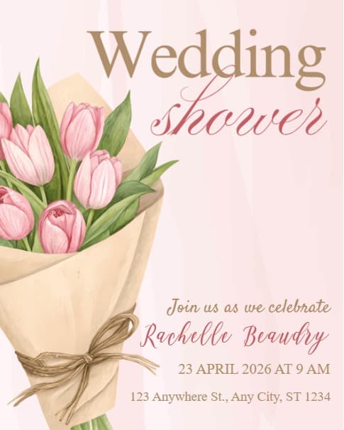 Floral Wedding Shower