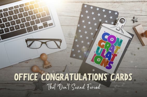 Office Congratulations Cards That Don’t Sound Forced
