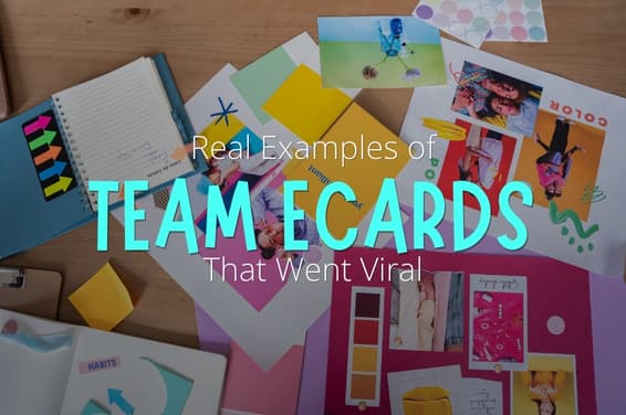 12 Creative Team eCard Ideas and Examples for Work