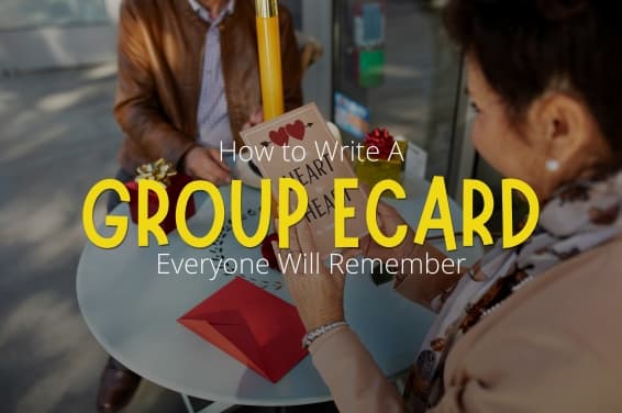 How to Write a Group Card Everyone Will Remember