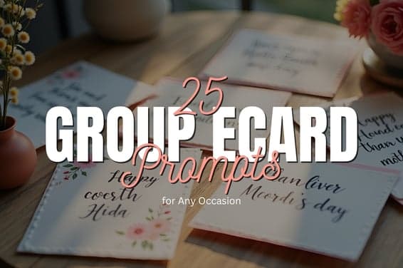 25 Group eCard Prompts for Any Occasion