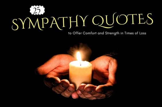 100 Sympathy Quotes for Comfort, Strength and Remembrance
