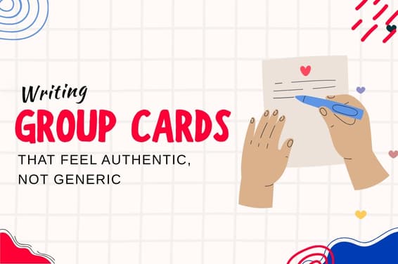 Writing Group Cards That Feel Authentic, Not Generic