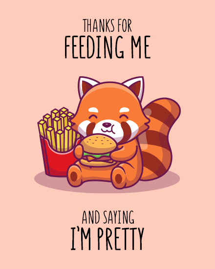 feeding me feeding me
