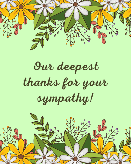 deepest thanks deepest thanks