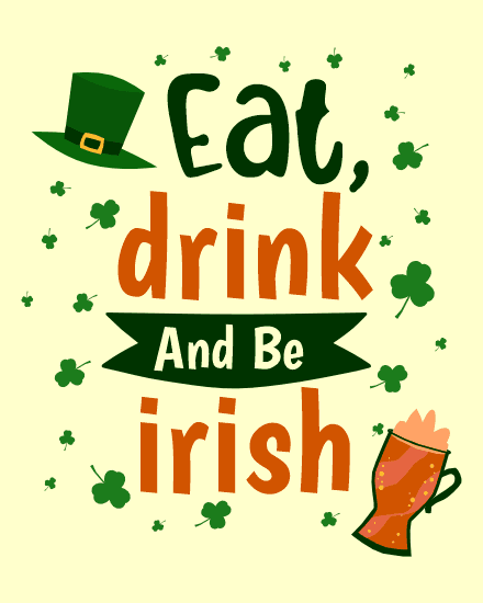 eat and drink eat and drink