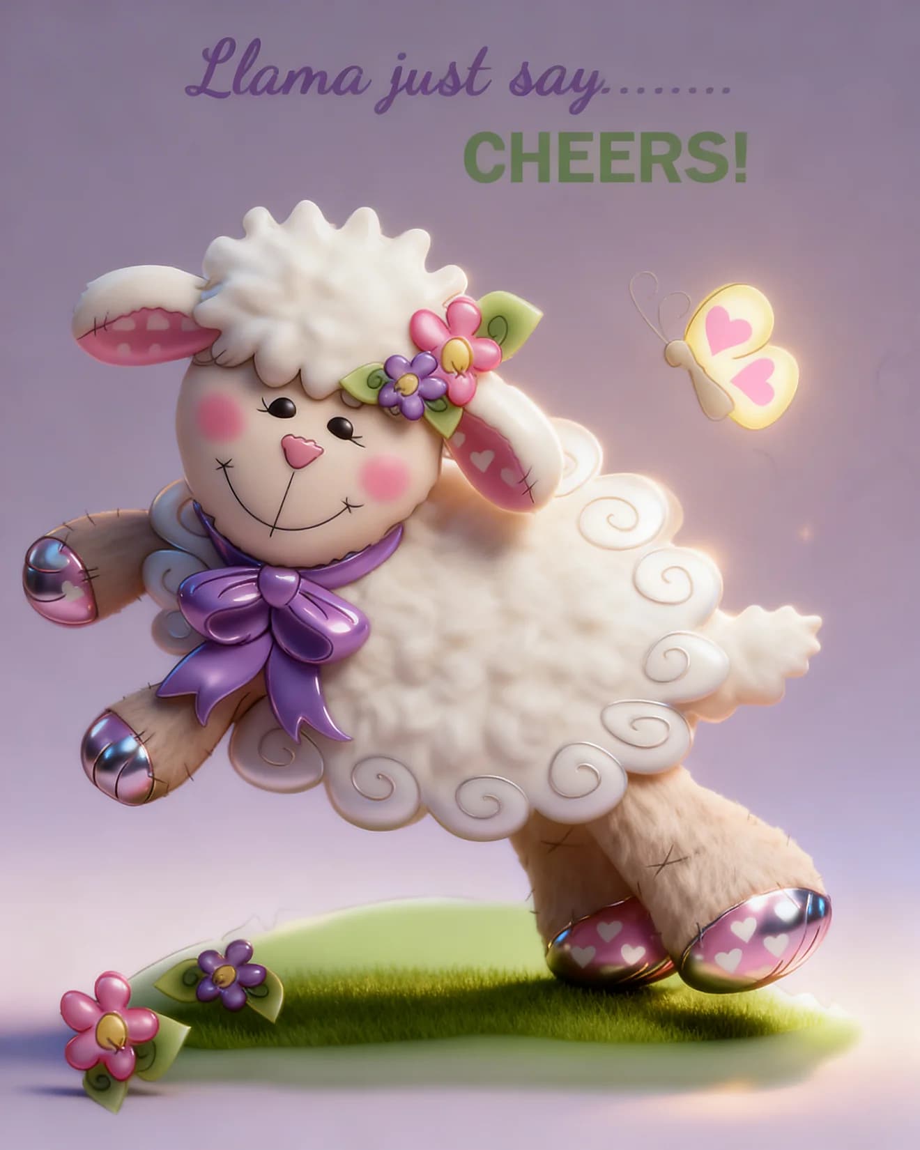 Llama Cheer Wishes Llama Cheer Wishes