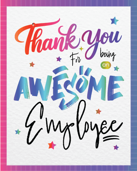 for being an awesome for being an awesome