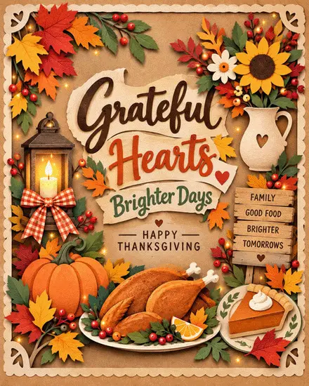 Grateful Hearts Brighter Days Grateful Hearts Brighter Days