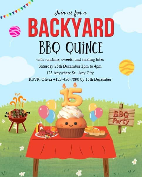 Backyard BBQ Quince Backyard BBQ Quince