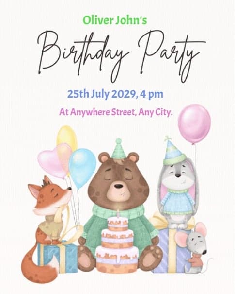 Toddler Animal Party Toddler Animal Party